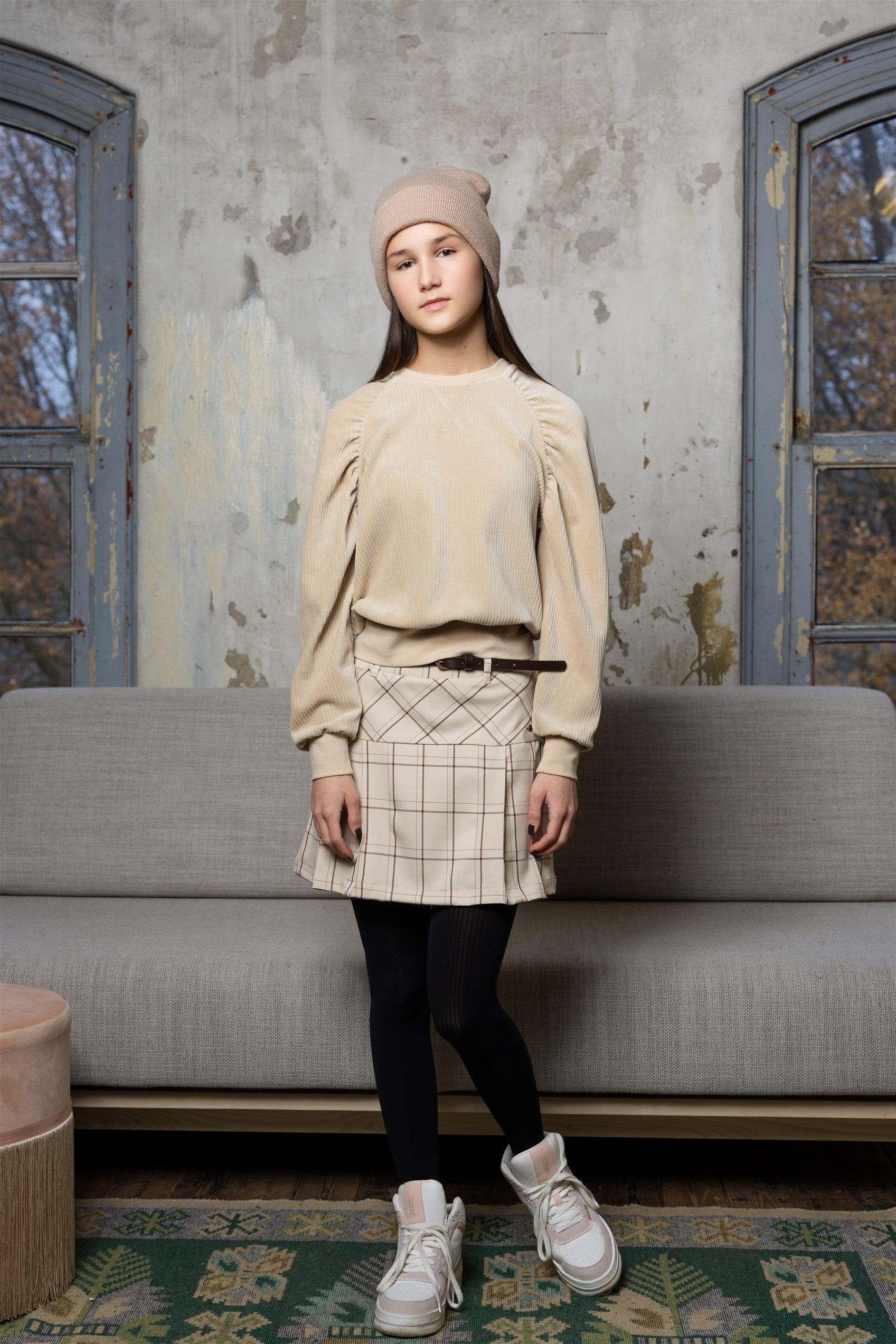 Kay Velvet Rib Sweater - NoNo Kidswear