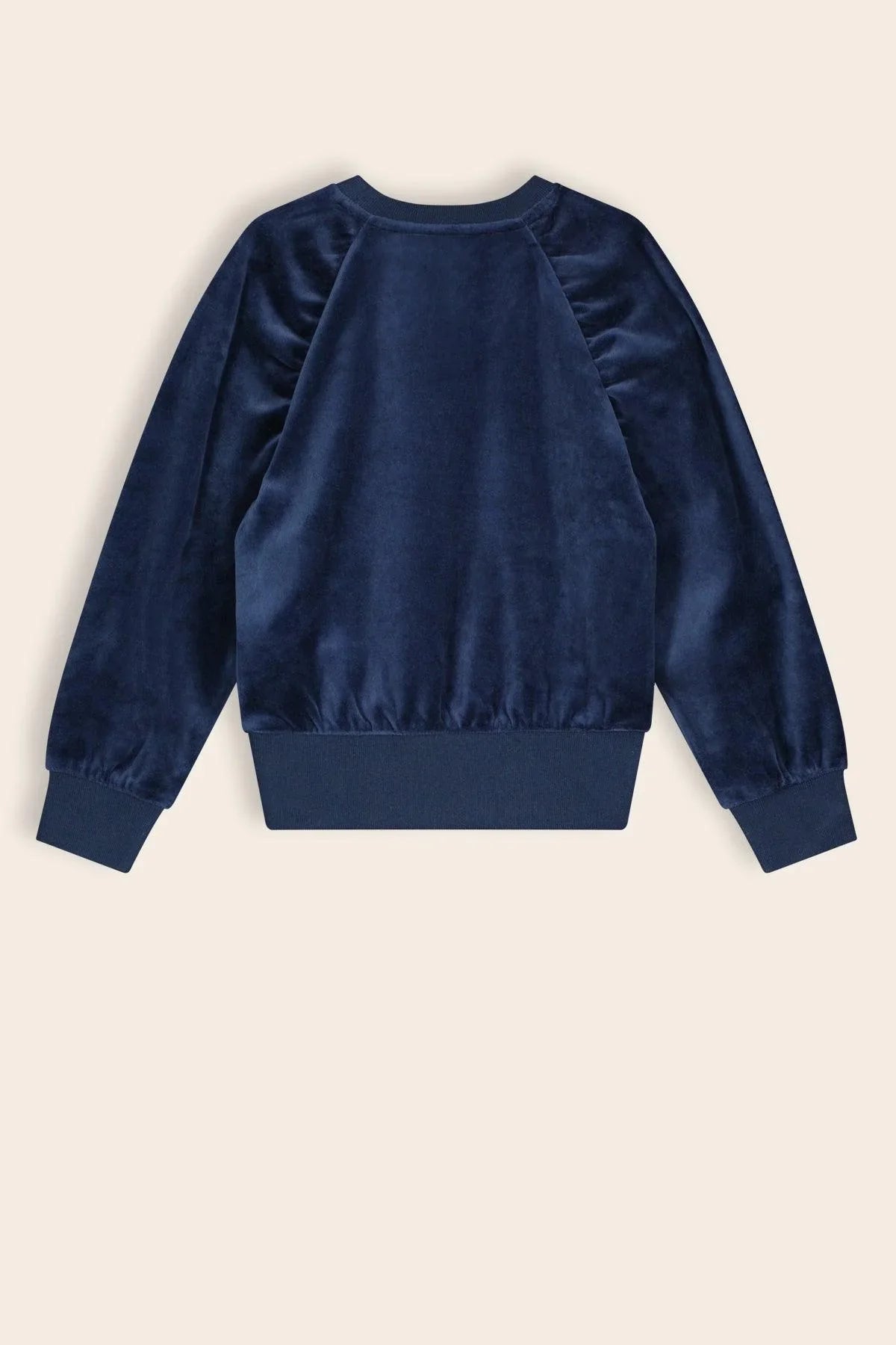 Kayla Raglan Nicky Velours Sweater - NoNo Kidswear