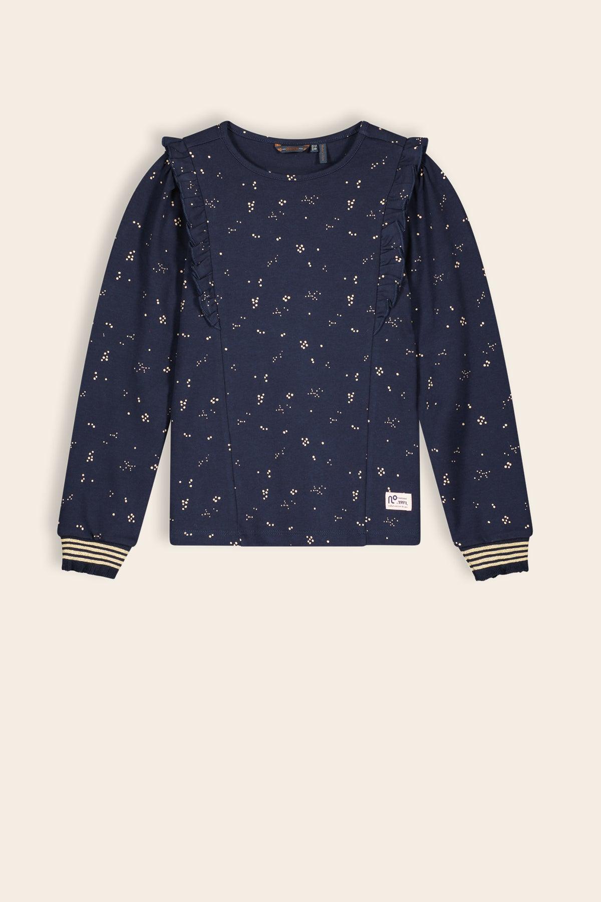 Kean Stippen Geprinte T-Shirt - NoNo Kidswear