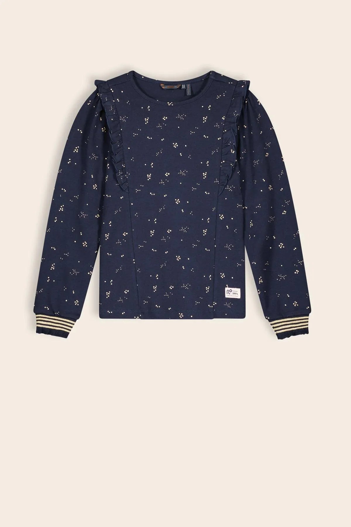 Kean Stippen Geprinte T-Shirt - NoNo Kidswear