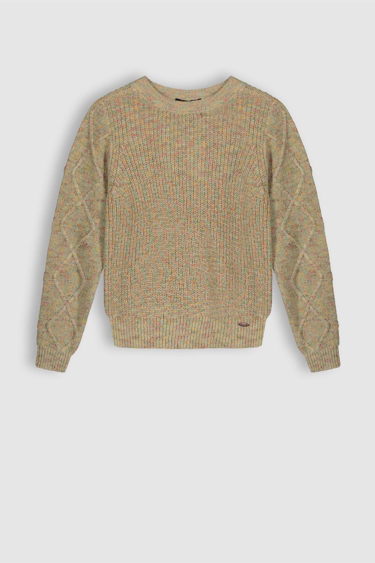 Keson Melange Garen Gebreide Trui - NoNo Kidswear