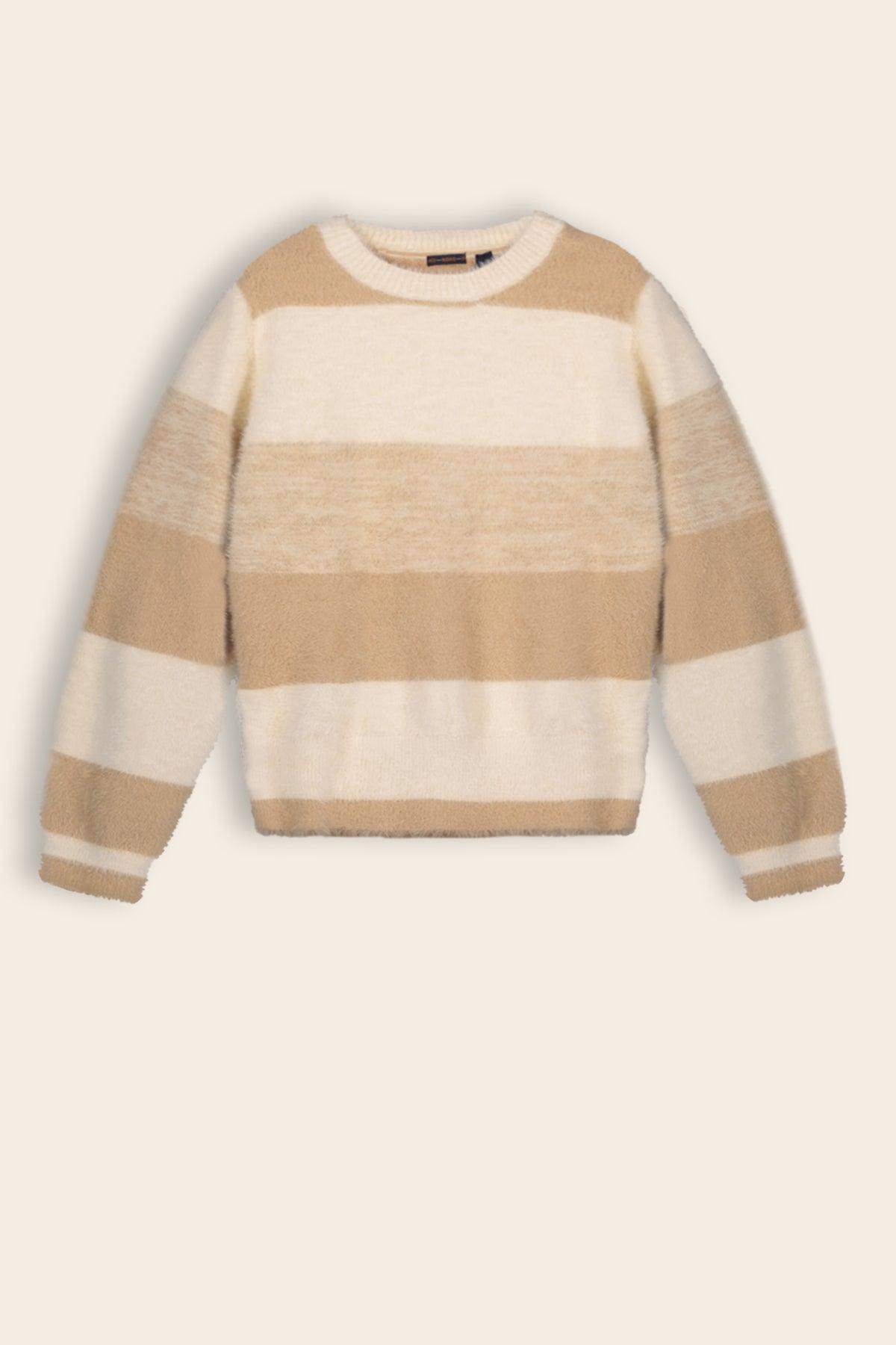 Ketan Gestreepte Gebreide Zachte Trui - NoNo Kidswear