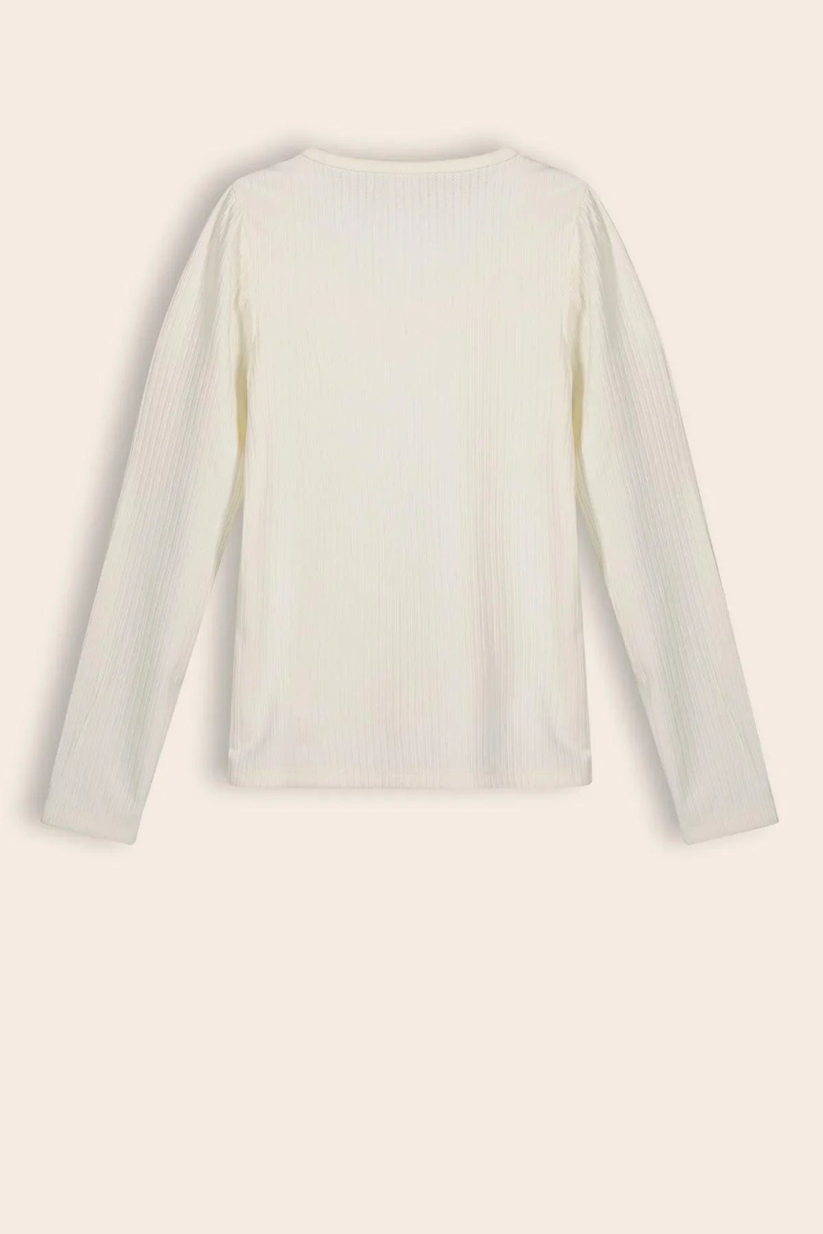 Kilian Pointelle Rib Jersey Top - NoNo Kidswear