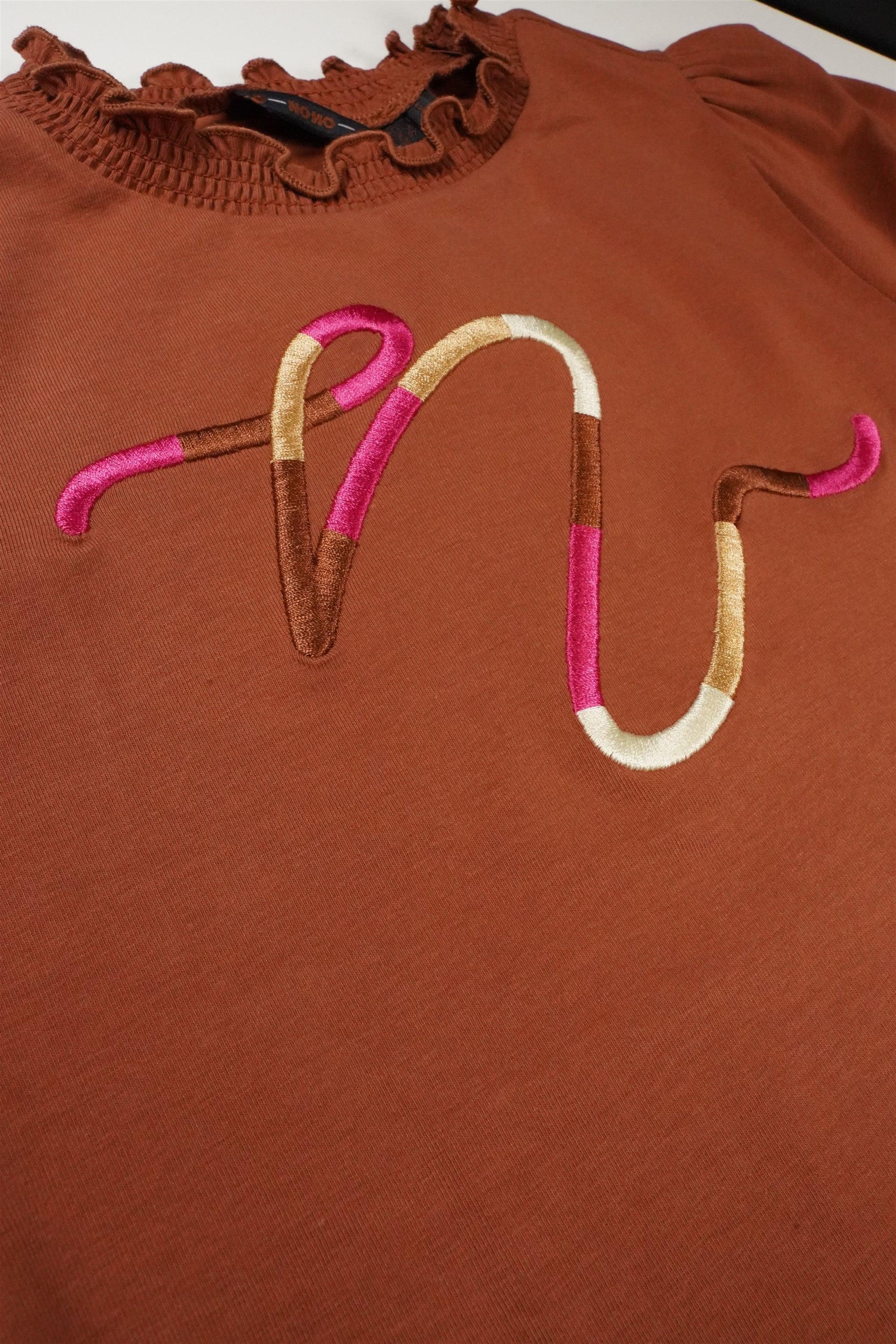 Kilias Tshirt Kleurrijk N Borduursel - NoNo Kidswear