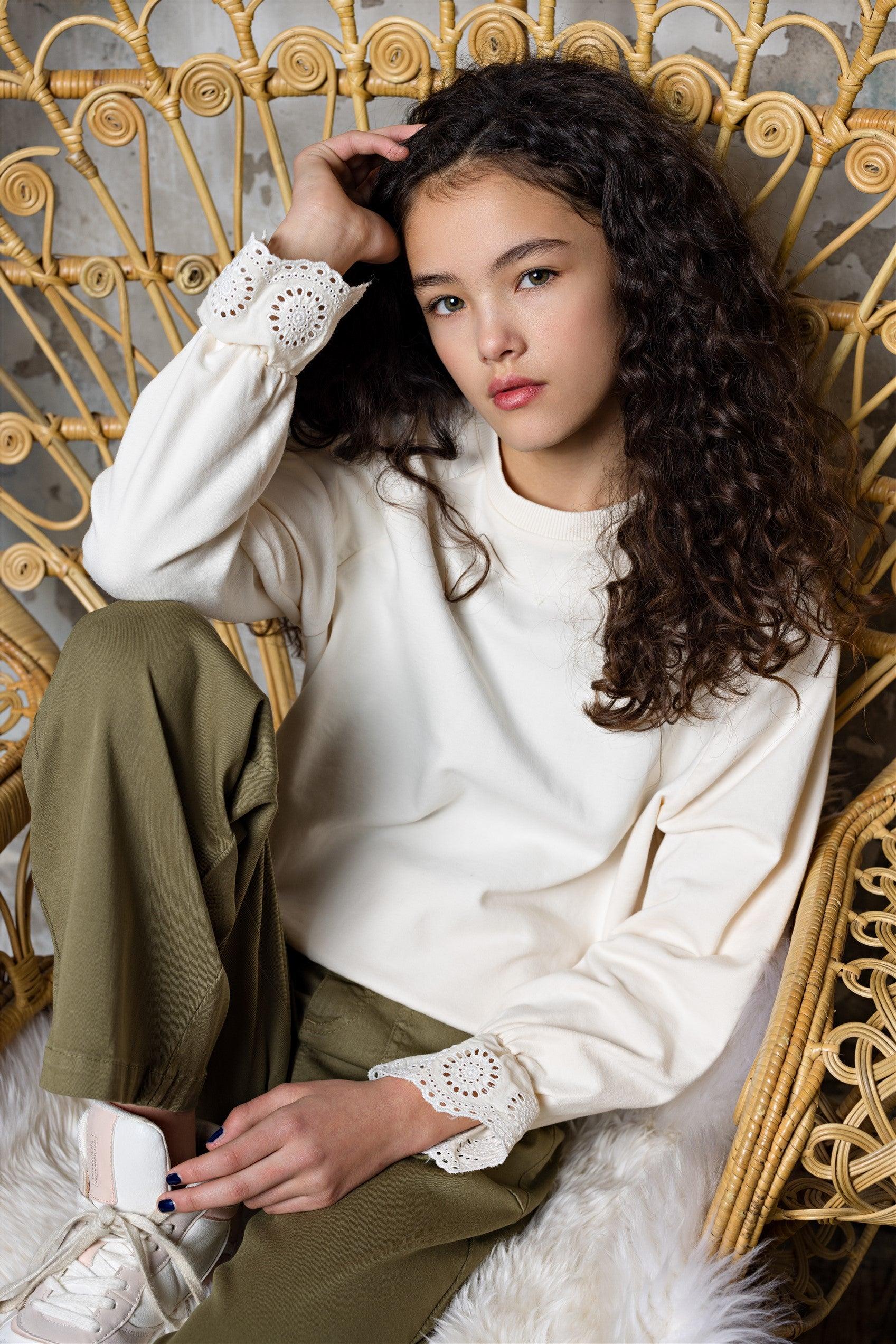 Kim Sweater Ronde Hals - NoNo Kidswear