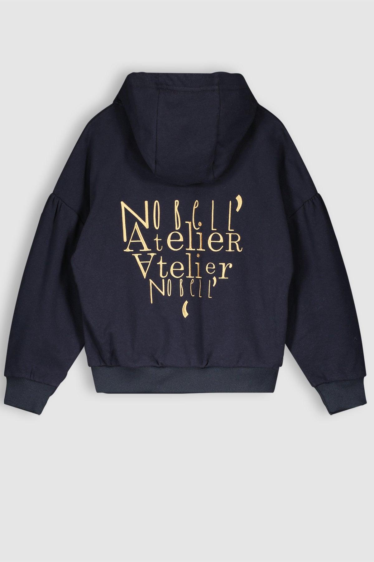 King Furry Hooded Sweater - NoNo Kidswear