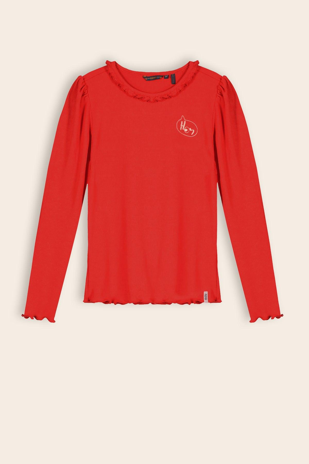 Kio Rib Jersey T-shirt Pofmouw - NoNo Kidswear