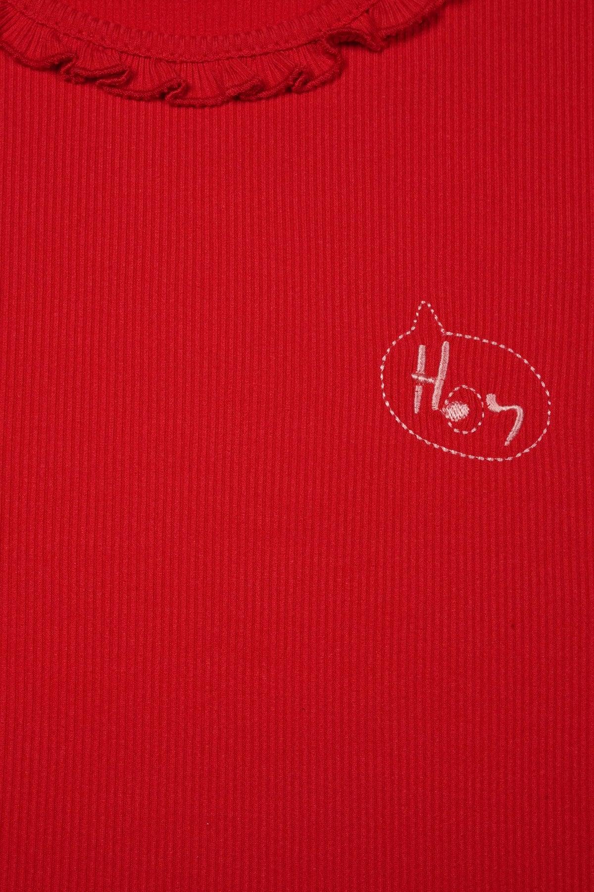 Kio Rib Jersey T-shirt Pofmouw - NoNo Kidswear