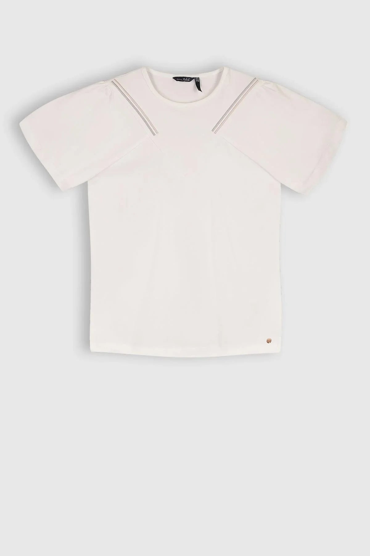 Koala Tshirt VShape Detail Snow White - NoNo Kidswear