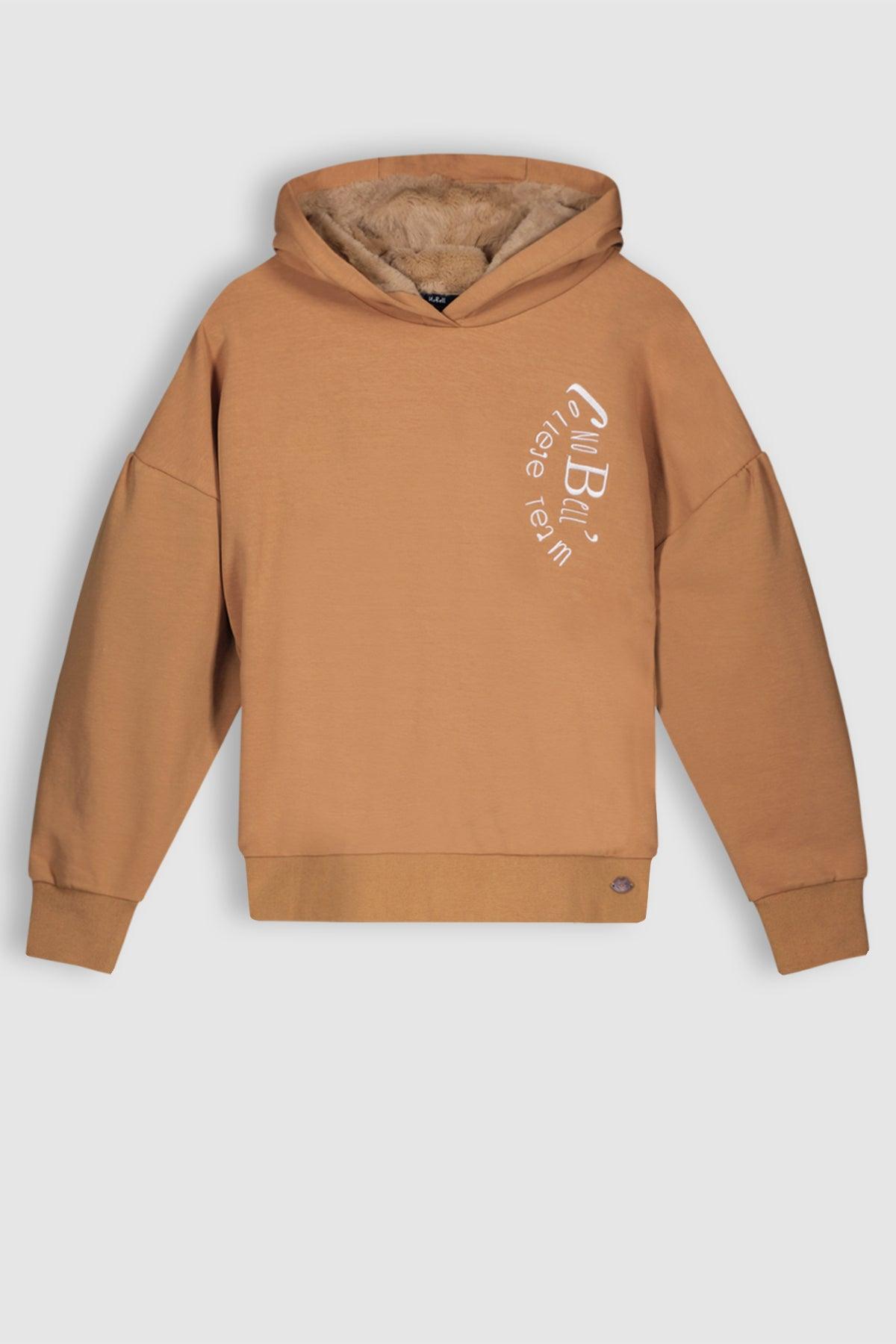 Kumy Furry Hooded Sweater - NoNo Kidswear