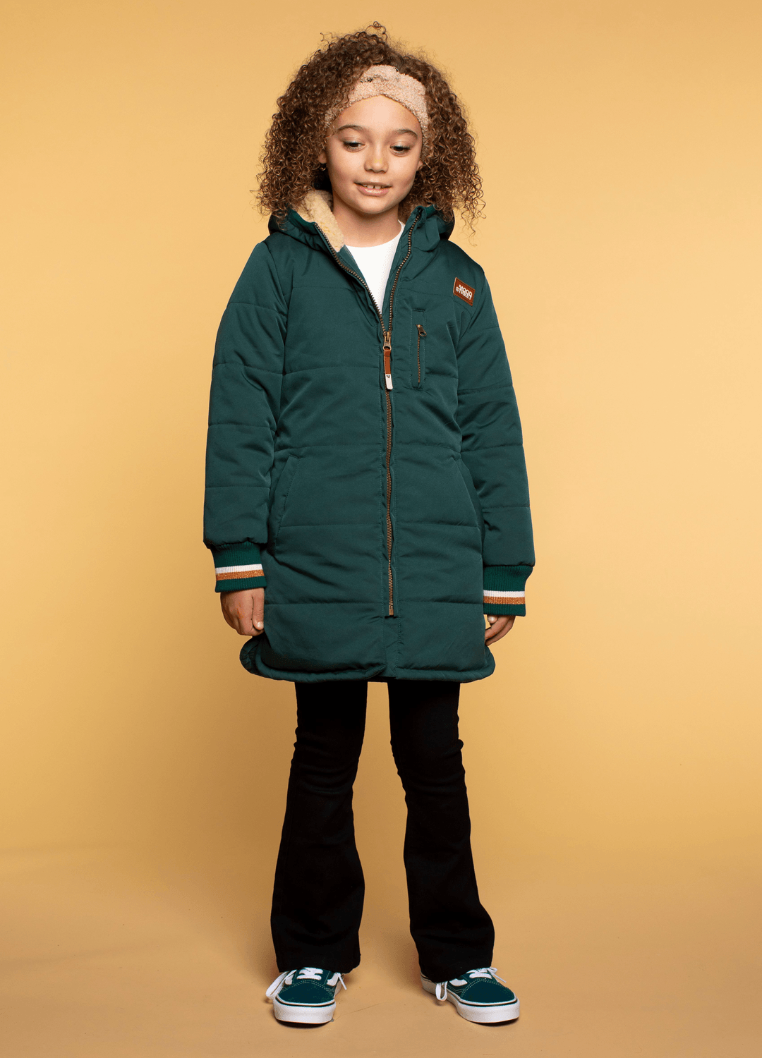 Lange Gewatteerde Jas - M307-5211-171-98