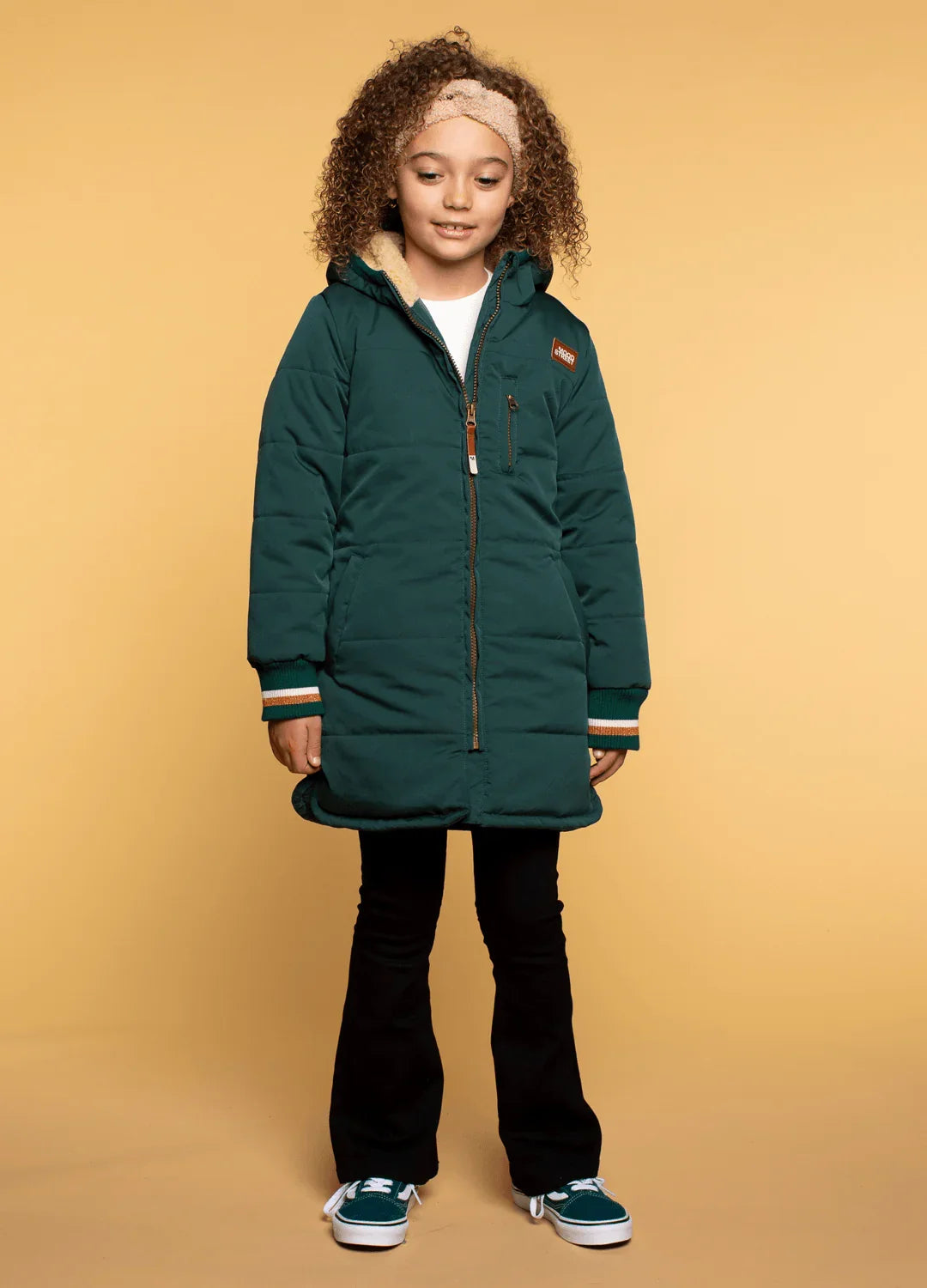 Lange Gewatteerde Jas - M307-5211-171-98