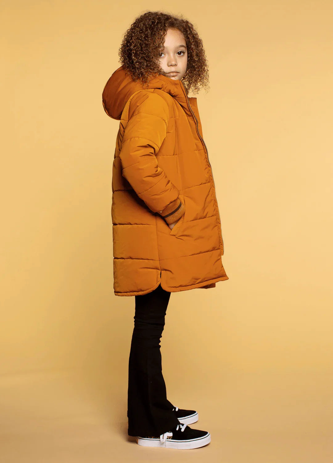 Lange Gewatteerde Jas - M307-5211-171-98