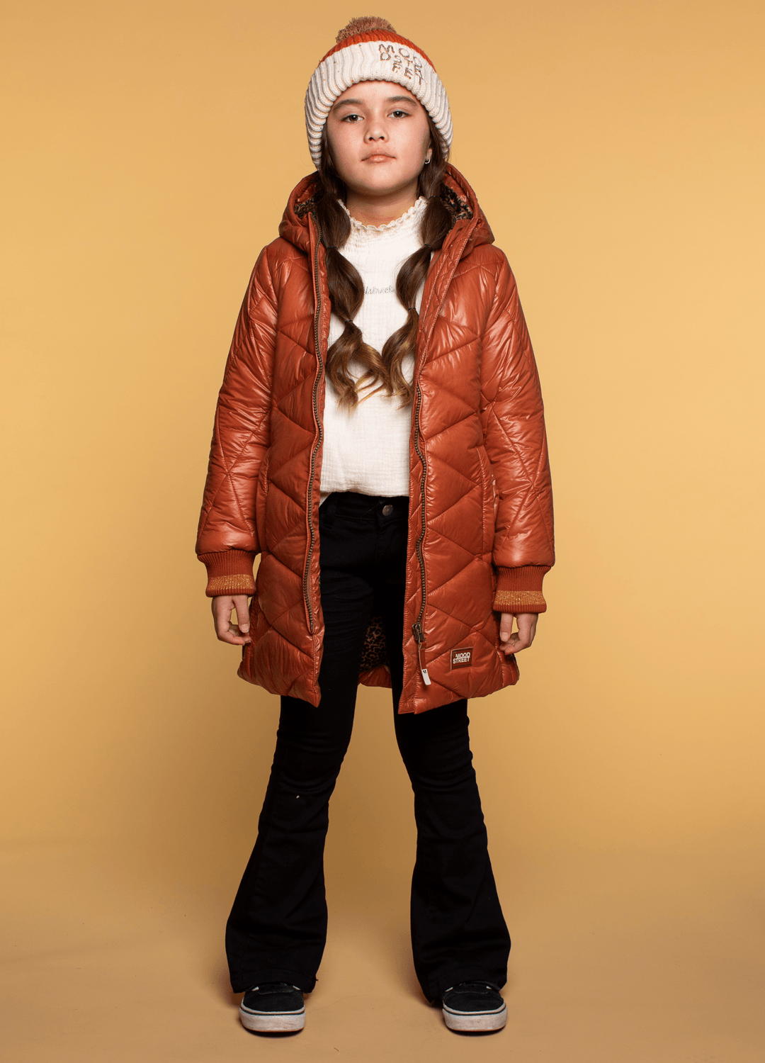 Lange puffer jas - M307-5215-460-98