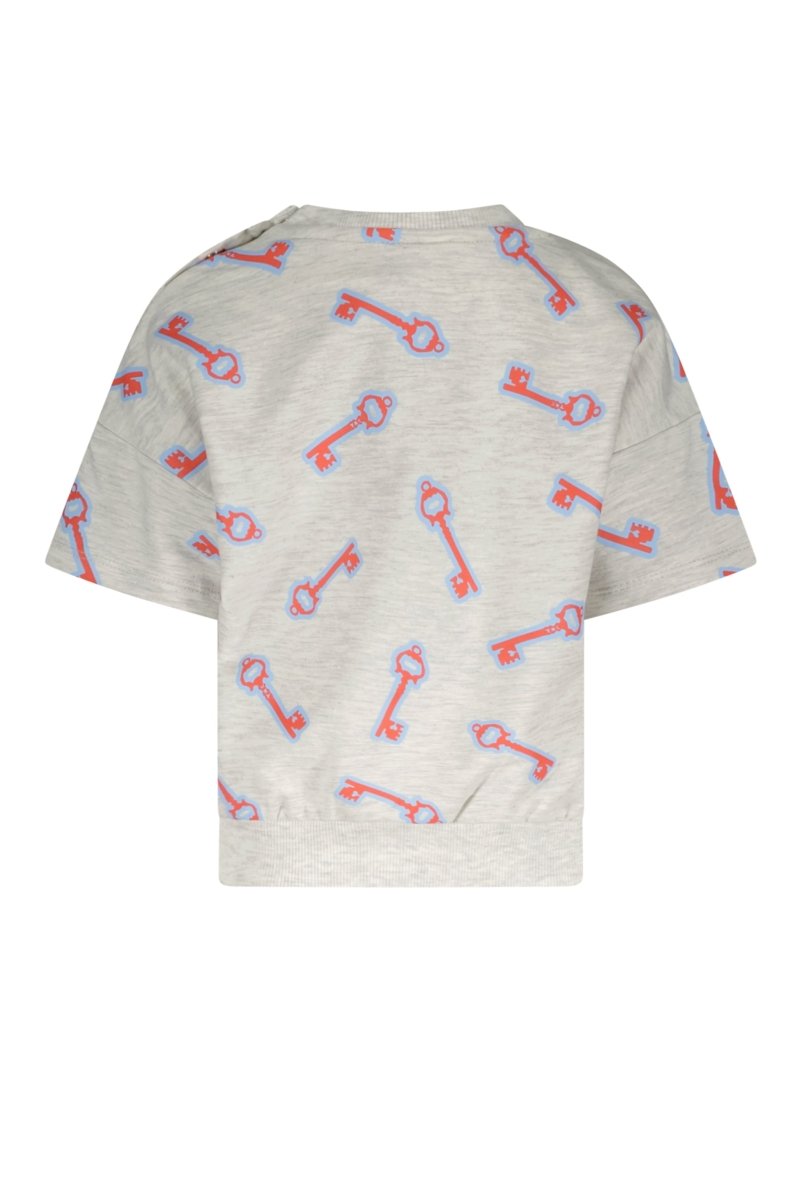 Lux The New Chapter sweater allover print grey - The New Chapter Store