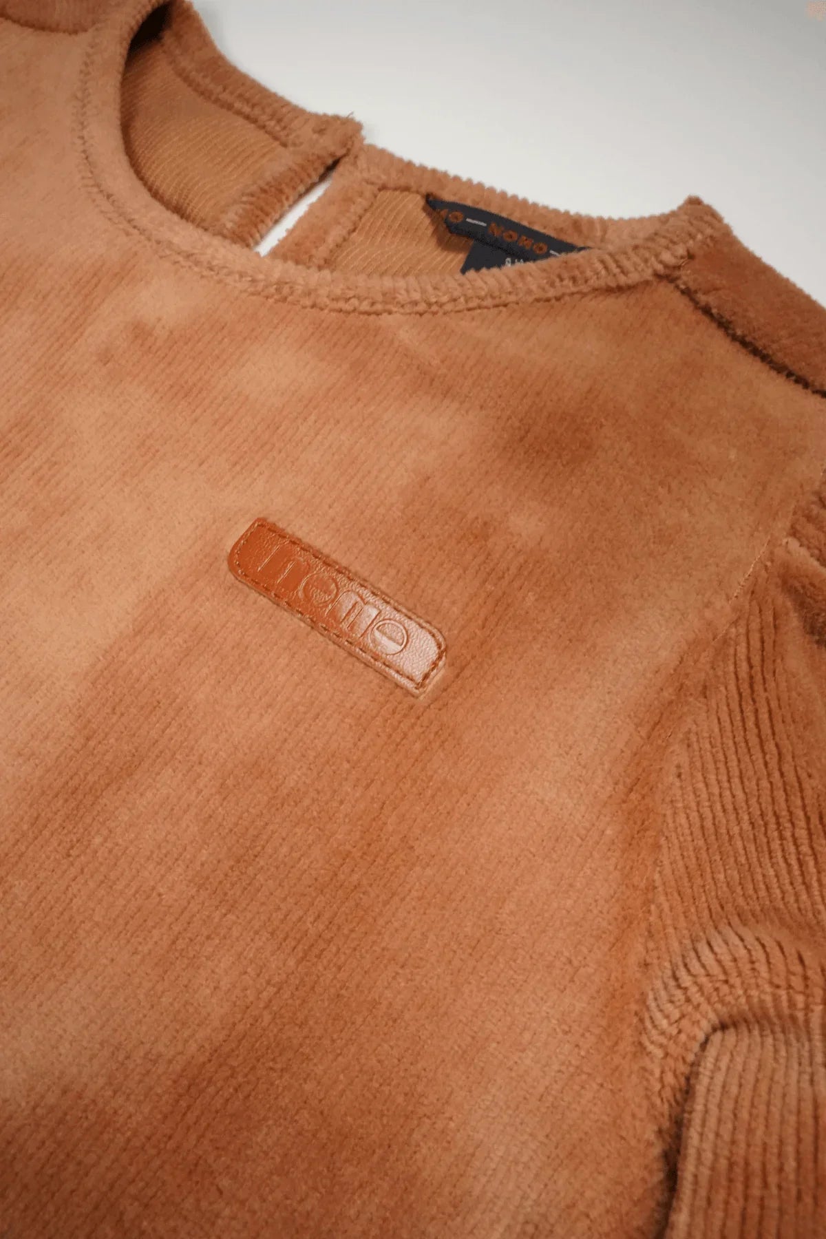 Maika Combi Jurk met Bloemetjes Rok - NoNo Kidswear