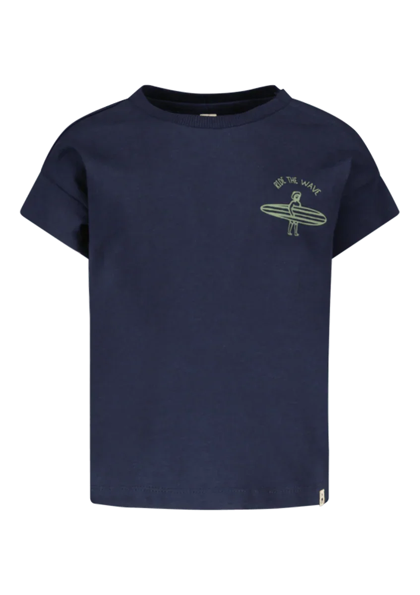 Manu t-shirt blue - The New Chapter Store