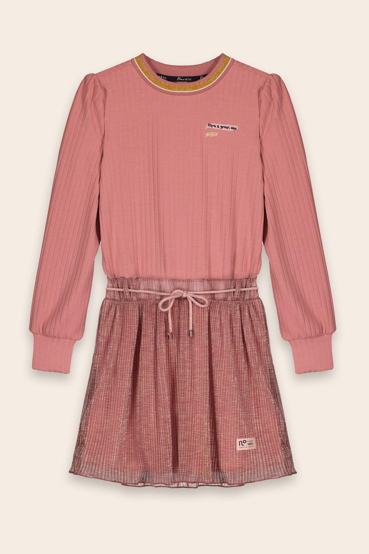 Merle Combi Jurk Crincle Voile Rok - NoNo Kidswear