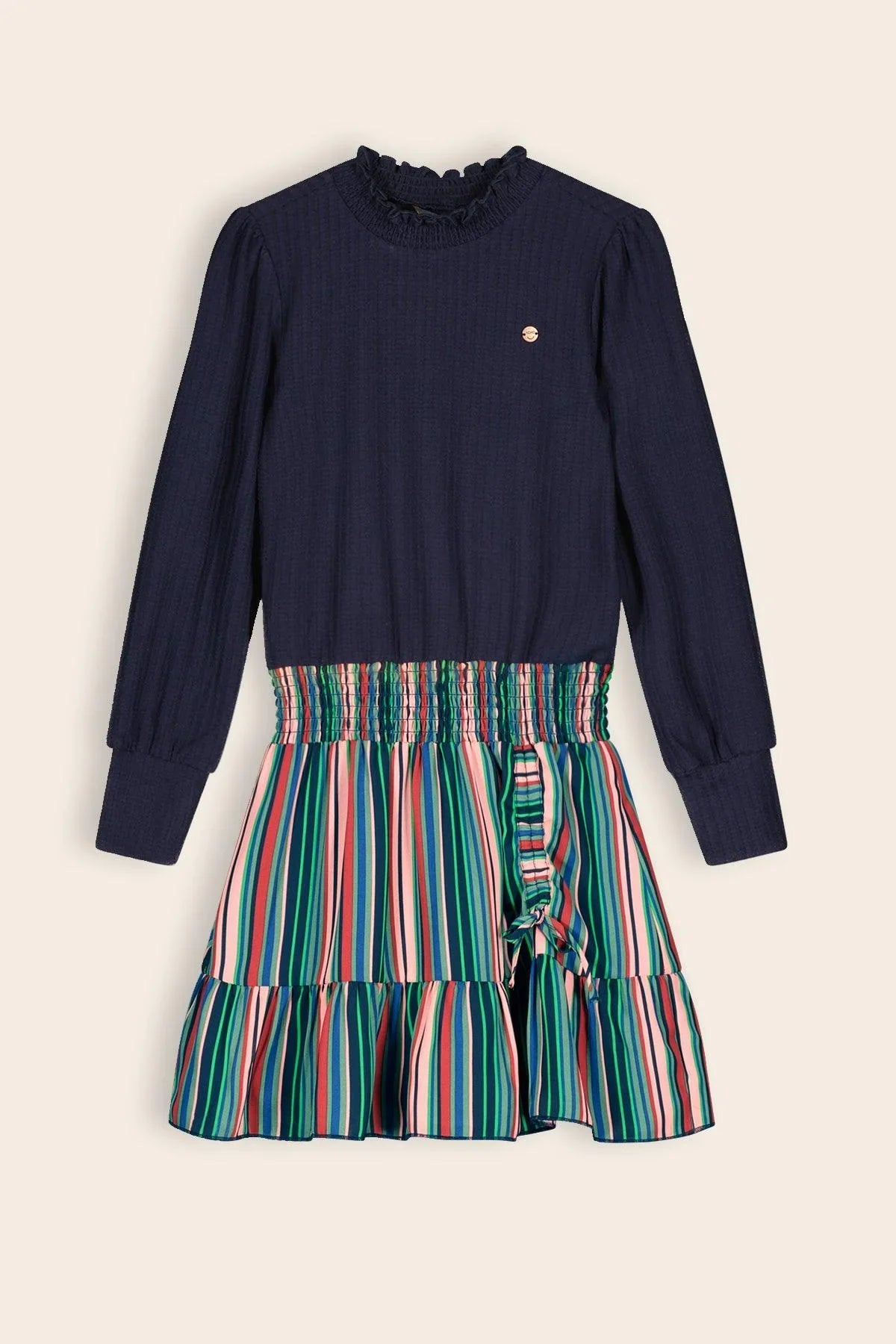 Mey Combi Jurk Gestreepte Rok - NoNo Kidswear