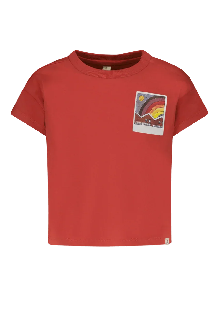 Nanne t-shirt rood - The New Chapter Store