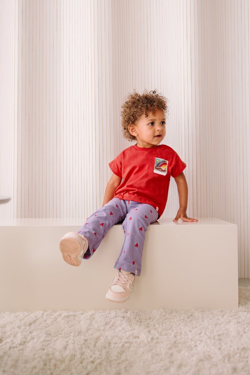 Nanne t-shirt rood - The New Chapter Store