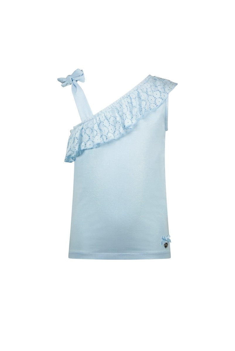 NAS glitter & glam ruffle top - Le Chic Fashion