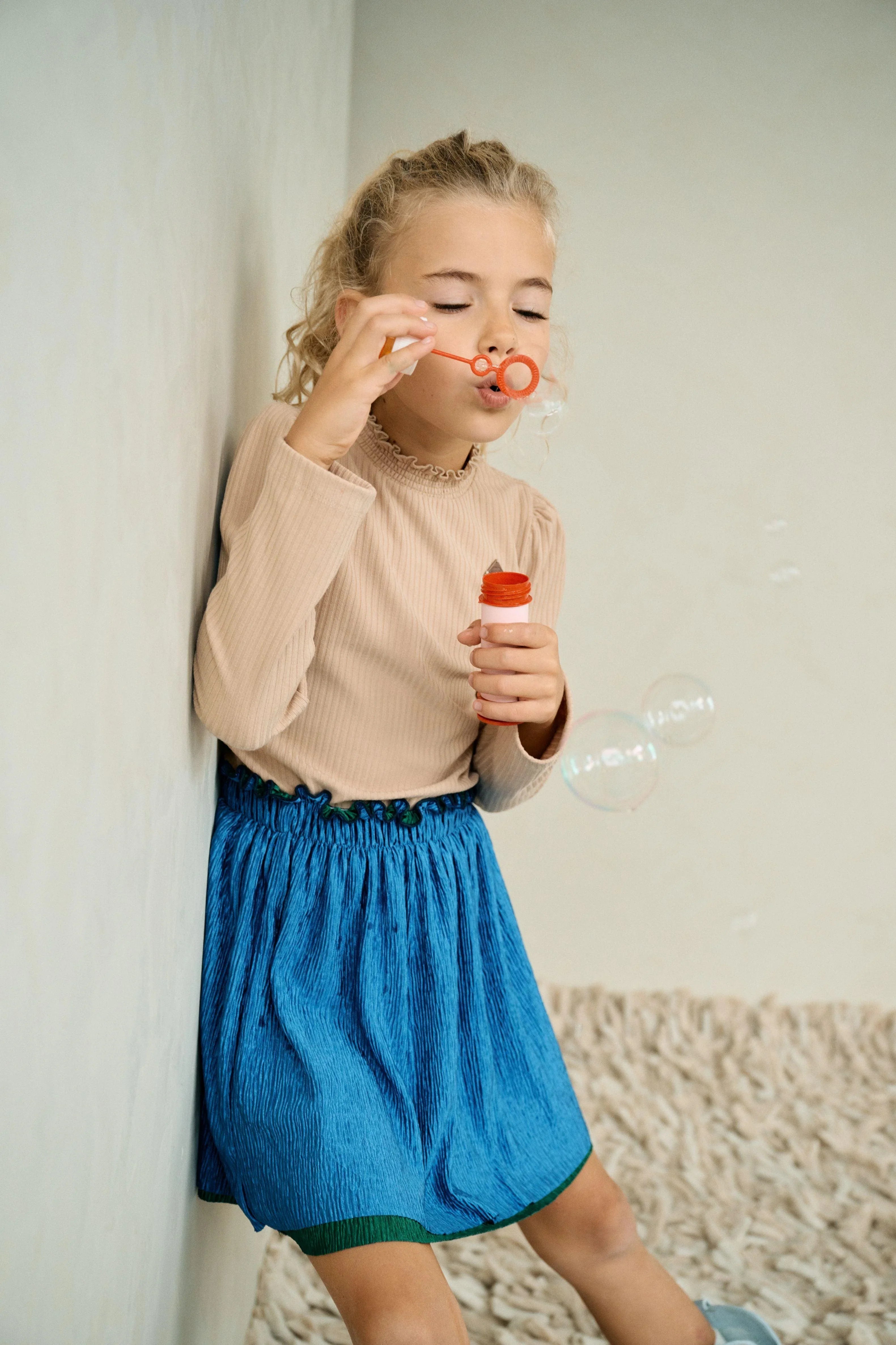 Nele Reversibe Plisse Rok - NoNo Kidswear