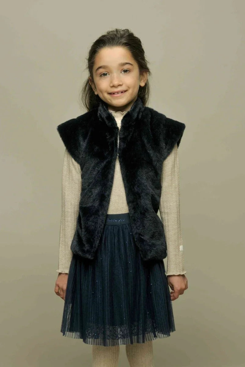 NELIF rib melée longsleeve top - Le Chic Fashion