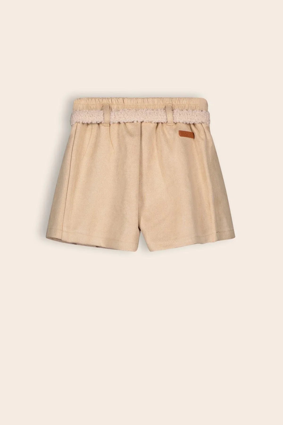 Nella Suede Geplooide Broekrok met Riem - NoNo Kidswear