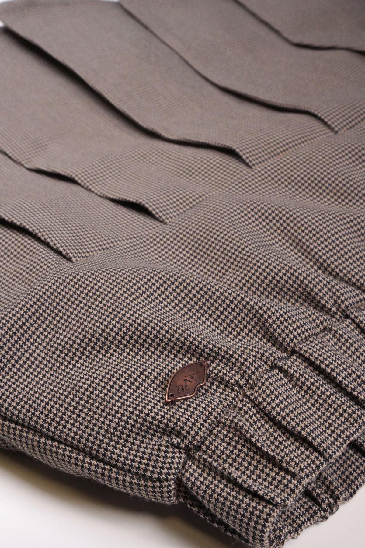 Nennis Geplooide Pied de Poule Rok - NoNo Kidswear