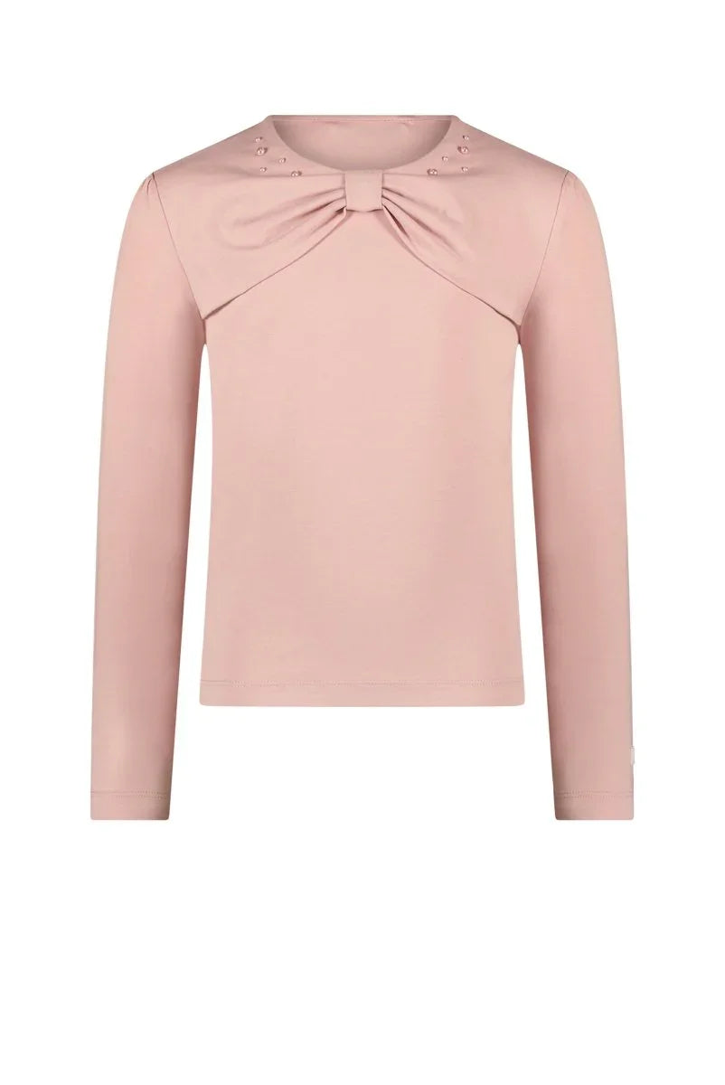 NIMBUS bow with pearls T-shirt - Le Chic Fashion