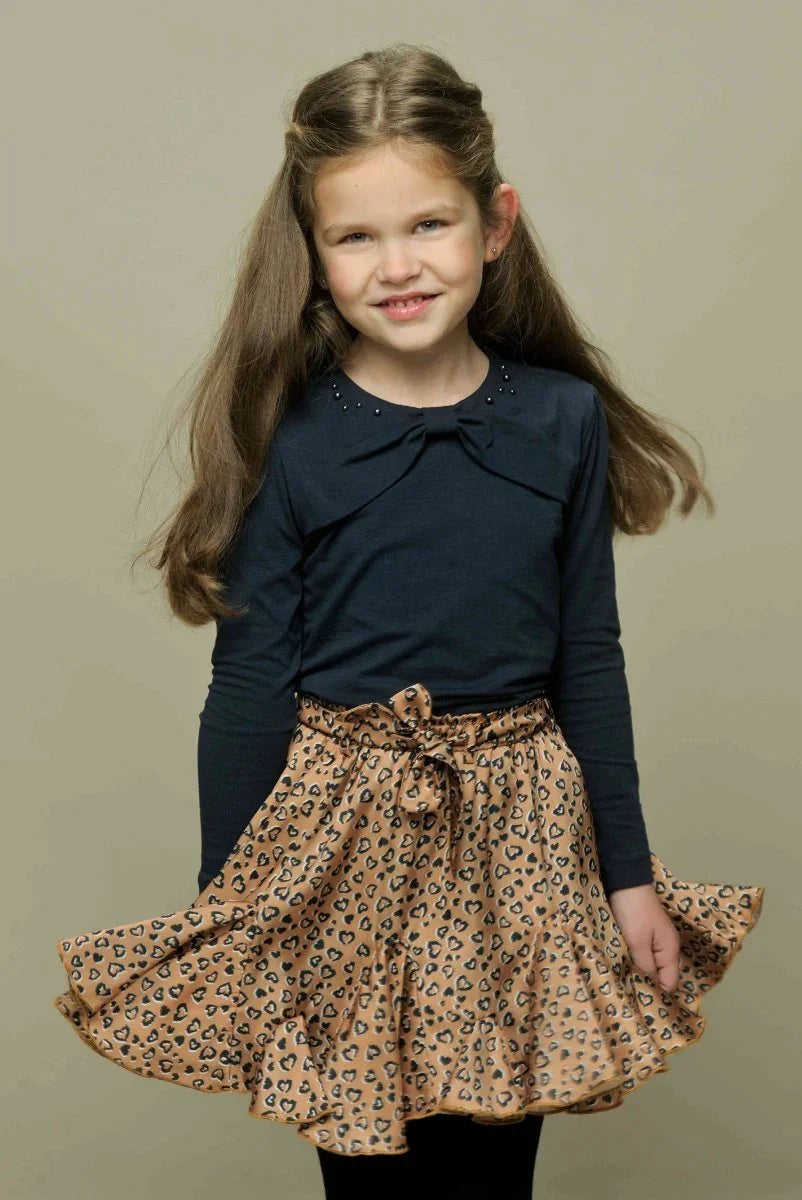 NIMBUS bow with pearls T-shirt - Le Chic Fashion