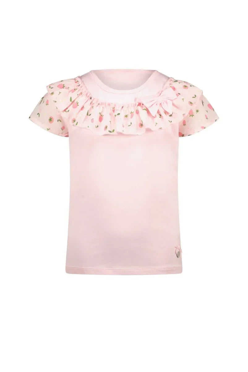 NOMSALA lace ruffle T-shirt - Le Chic Fashion