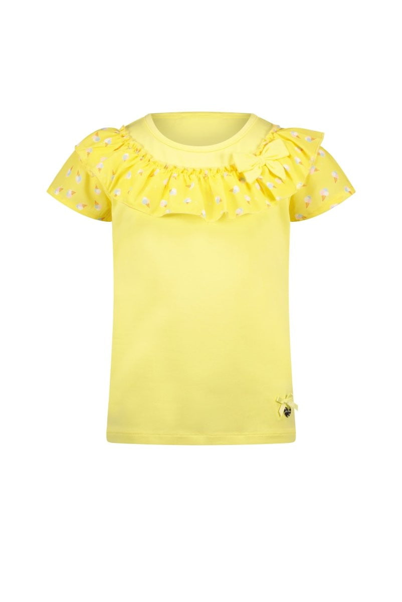 NOMSALA lace ruffle T-shirt - Le Chic Fashion