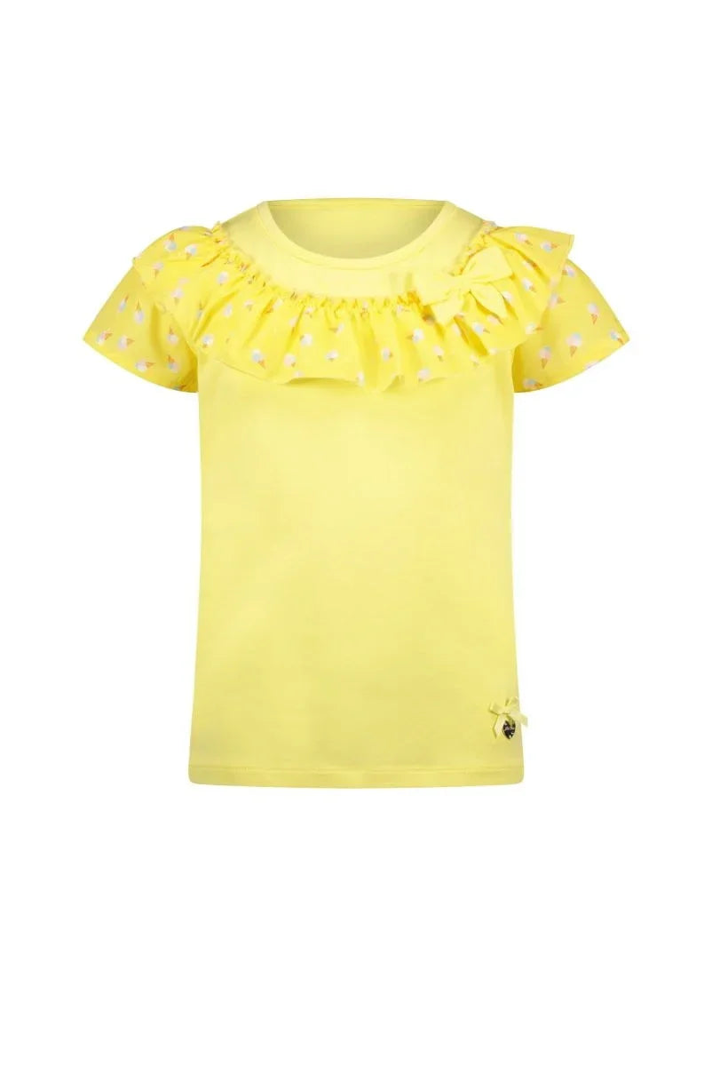 NOMSALA lace ruffle T-shirt - Le Chic Fashion