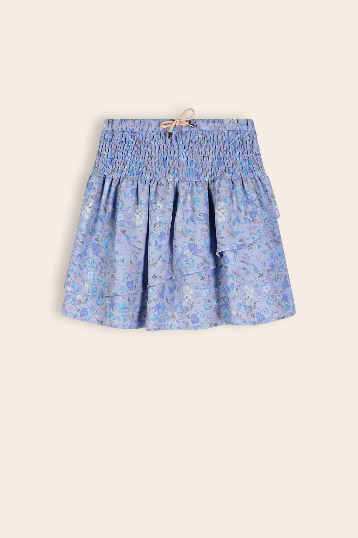 Noor Rok met Violet Print - NoNo Kidswear