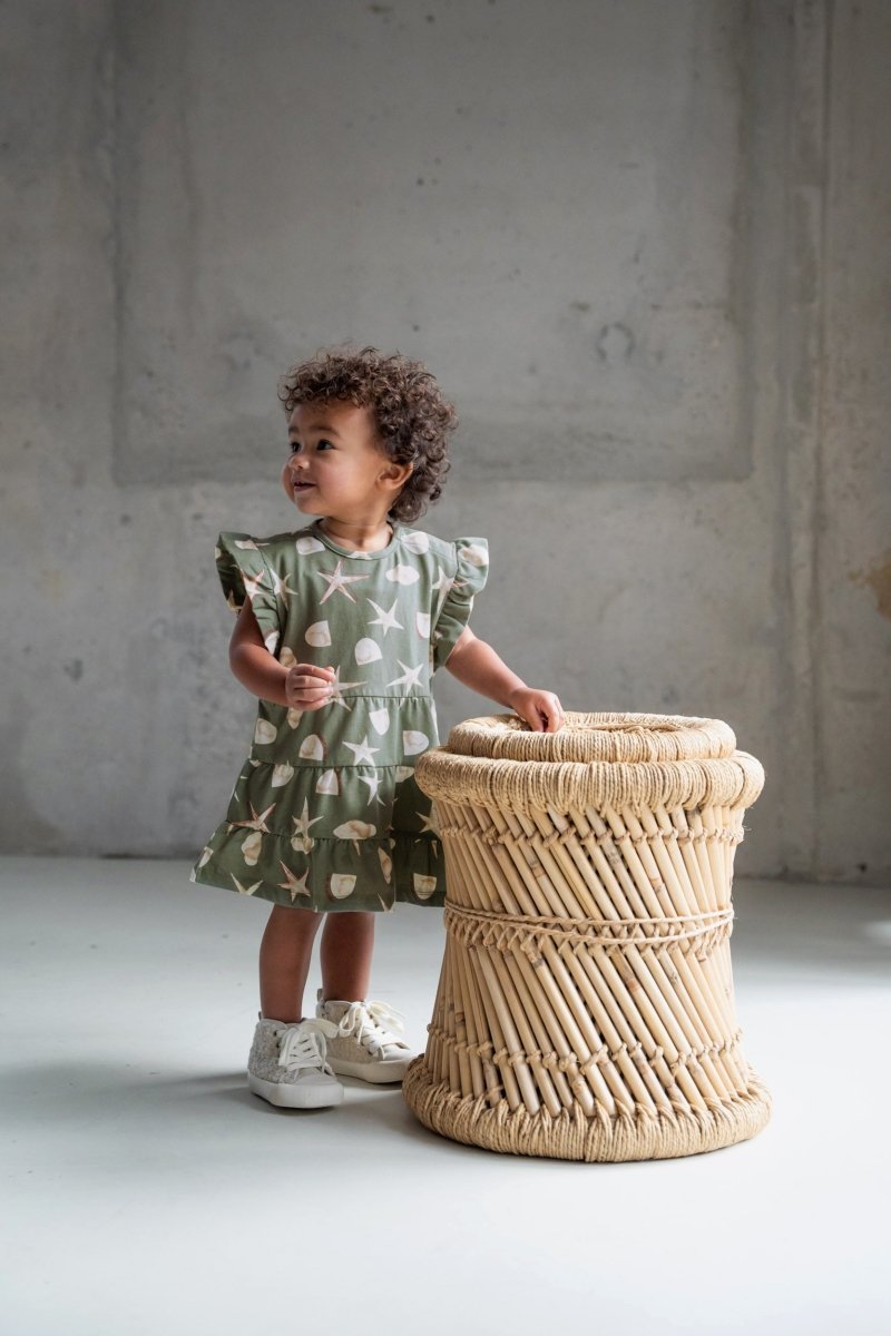 Nora dress green - The New Chapter Store