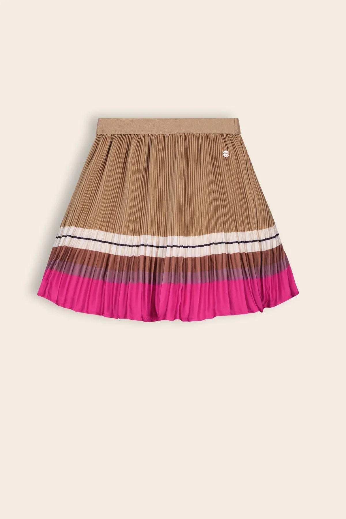 Nulan Satijnen Plissee Rok - NoNo Kidswear