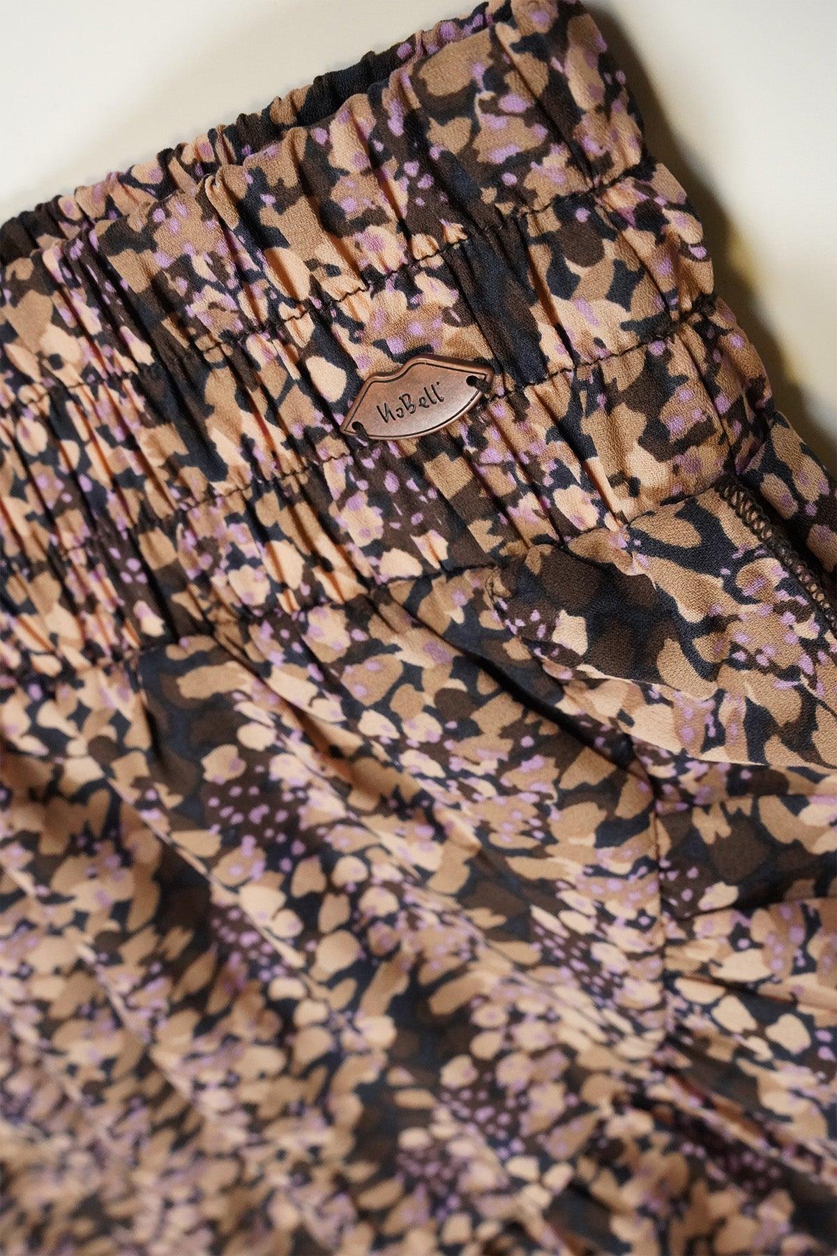 Nuria Geprinte Rok - NoNo Kidswear