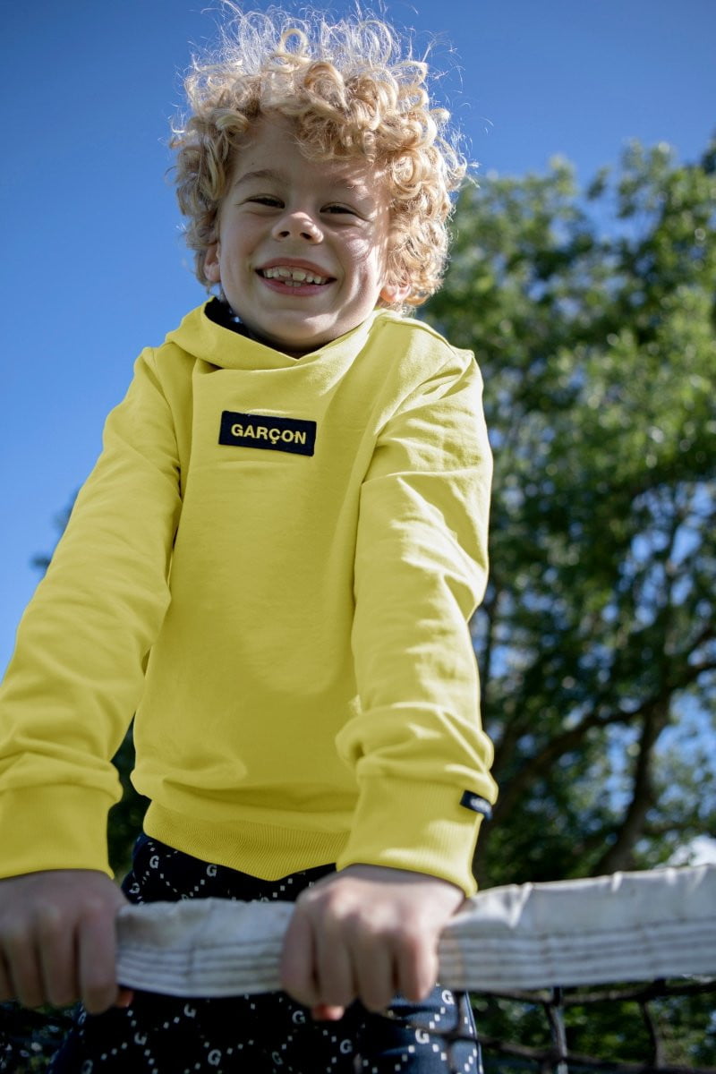 OHRAN GARÇON logo hooded sweater - Le Chic Fashion