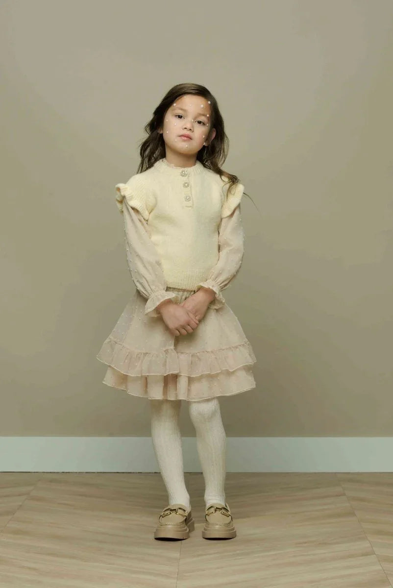 OLGA knitted fancy spencer - Le Chic Fashion