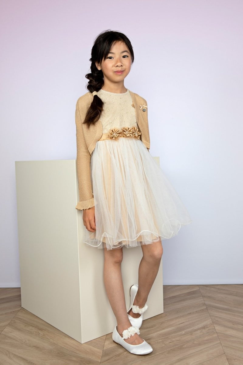 OMARA lurex knit bolero - Le Chic Fashion