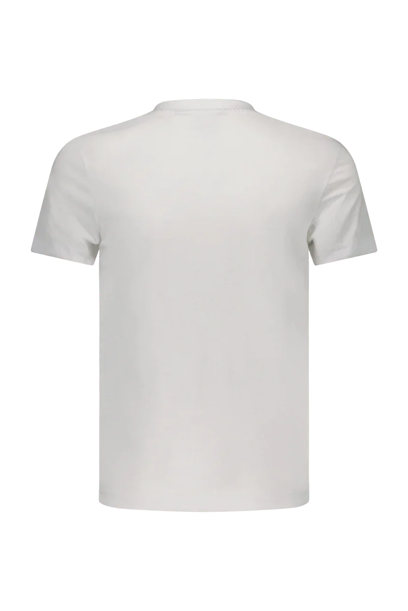 Pijke boys V-hals shirt wit -T-Shirt - Red+Blu