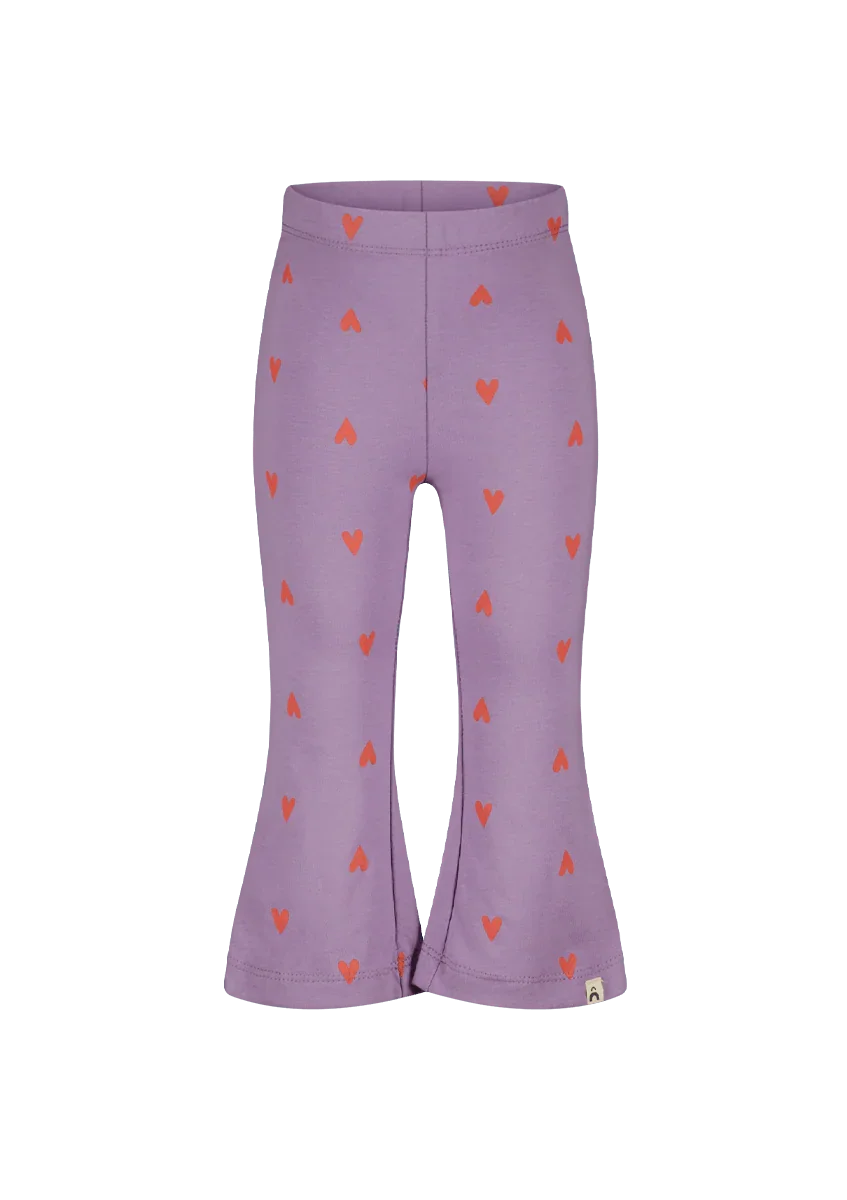 Puk flared pants purple - The New Chapter Store