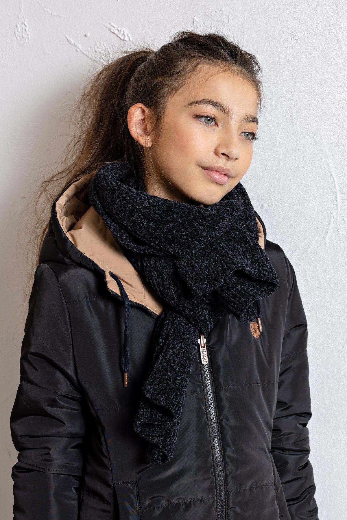 Raya chenille sjaal en muts set - NoNo Kidswear