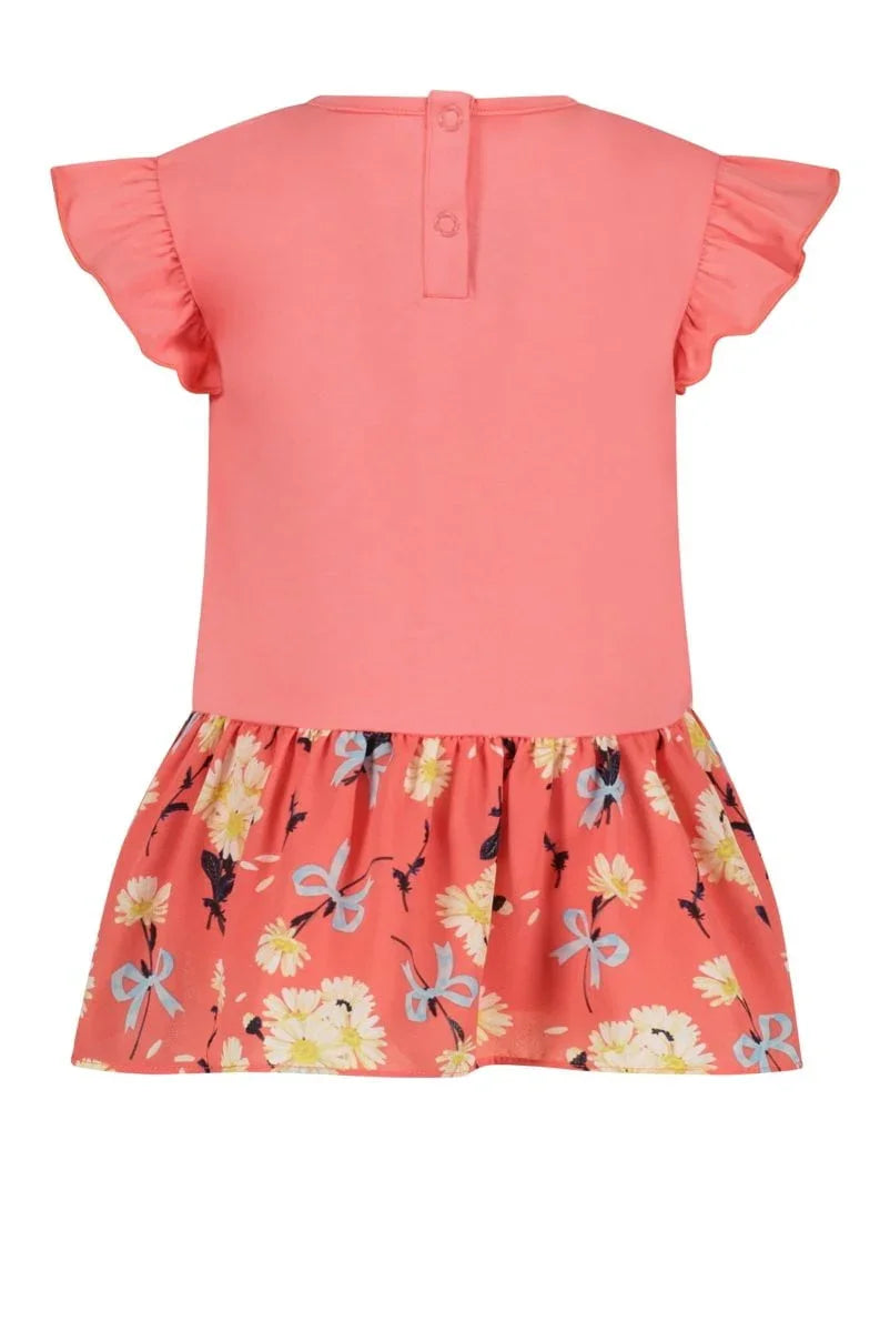 SALBY daisies & bows mix dress - Le Chic Fashion