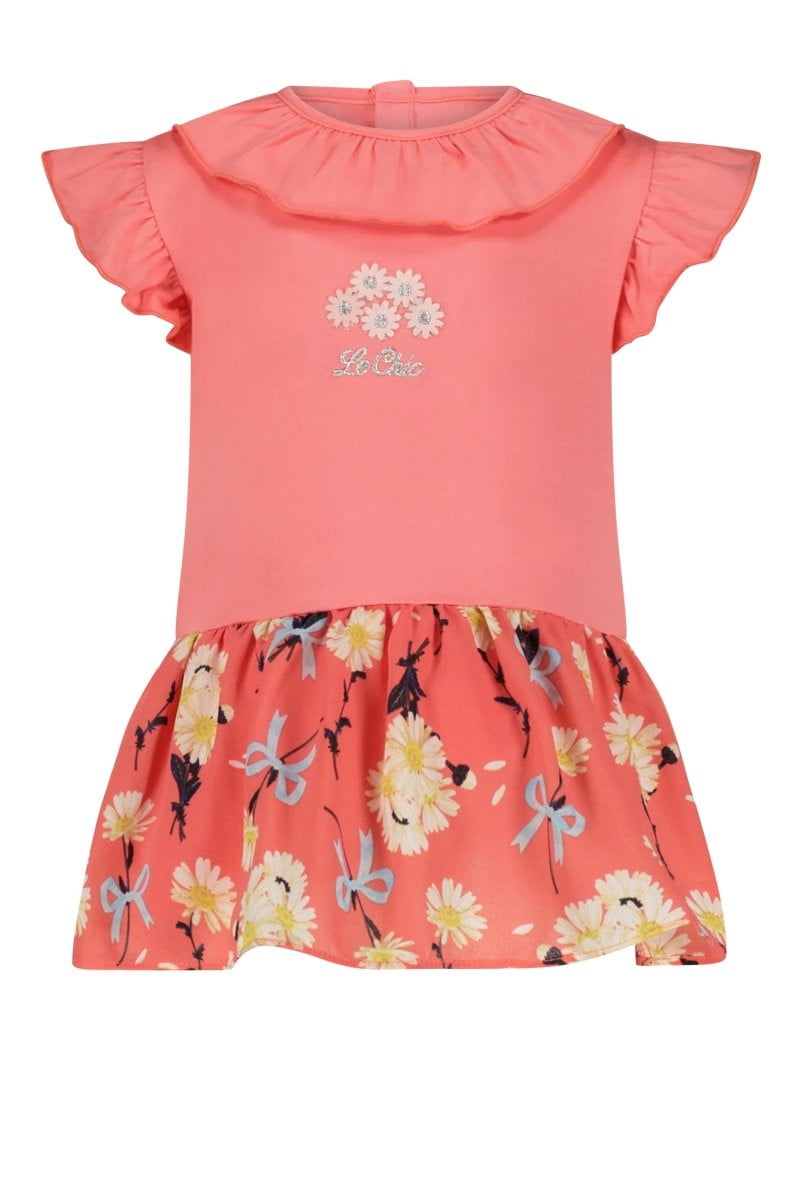 SALBY daisies & bows mix dress - Le Chic Fashion