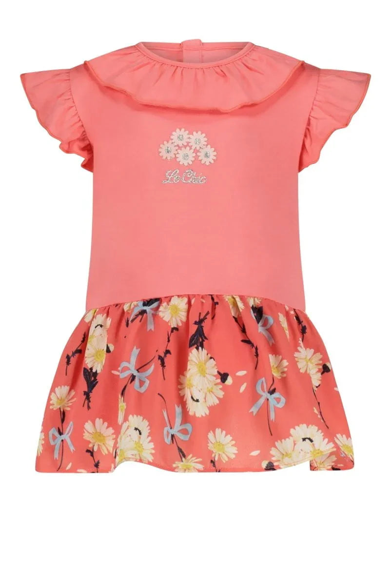 SALBY daisies & bows mix dress - Le Chic Fashion