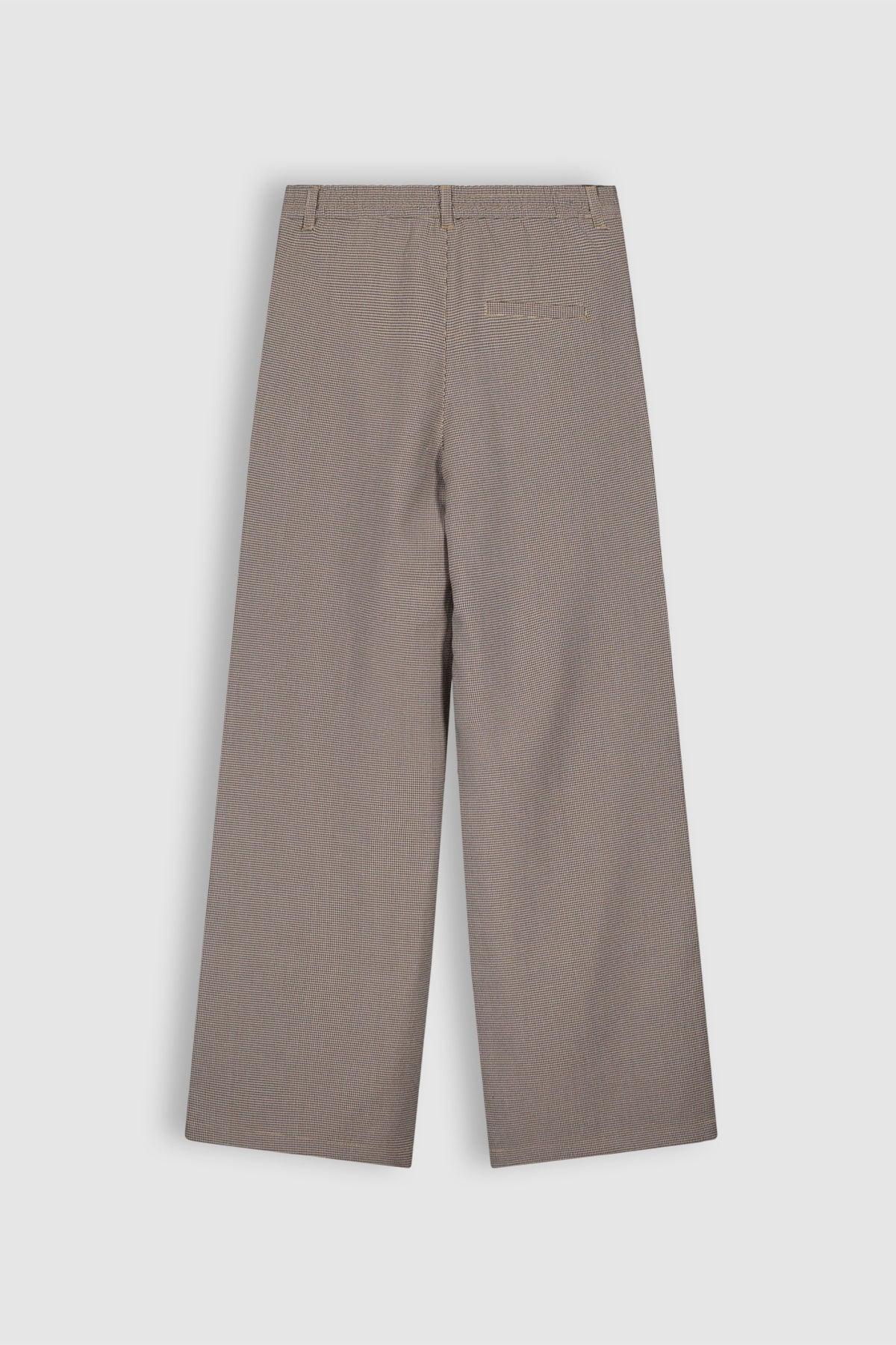 Sali Pied de Poule Wijde Pijp Broek - NoNo Kidswear