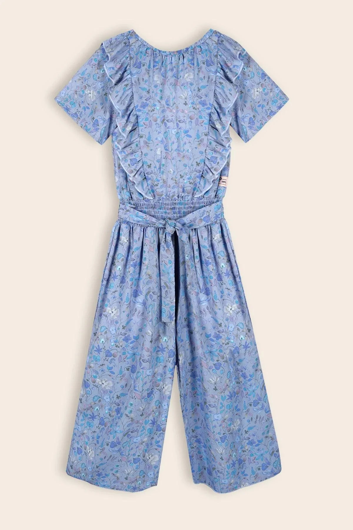 Sasian Jumpsuit Violet Print - NoNo Kidswear
